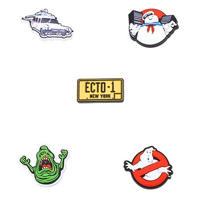 Ensemble de breloques Jibbitz GHOSTBUSTERS - 5 pièces