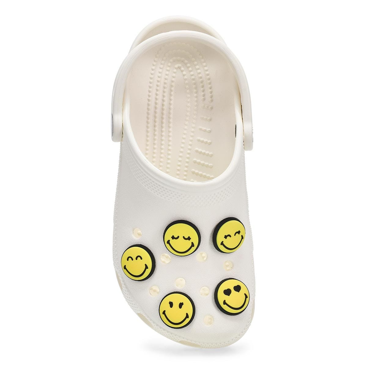 Ensemble de breloques Jibbitz SMILEY WORLD - 5 pi