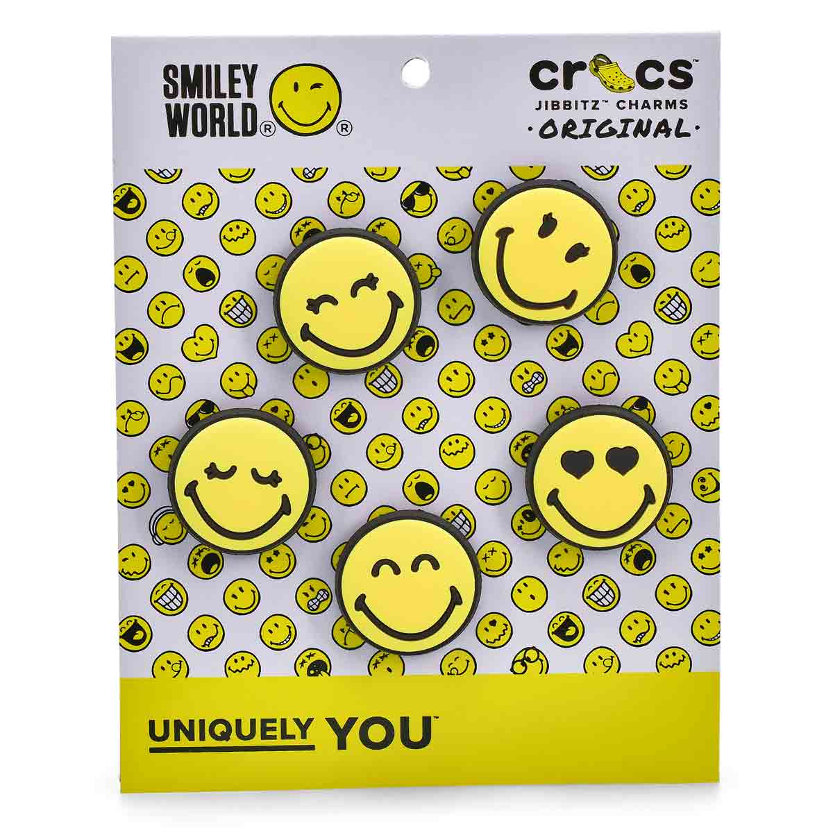 Jibbitz Smiley World II 5 Pack