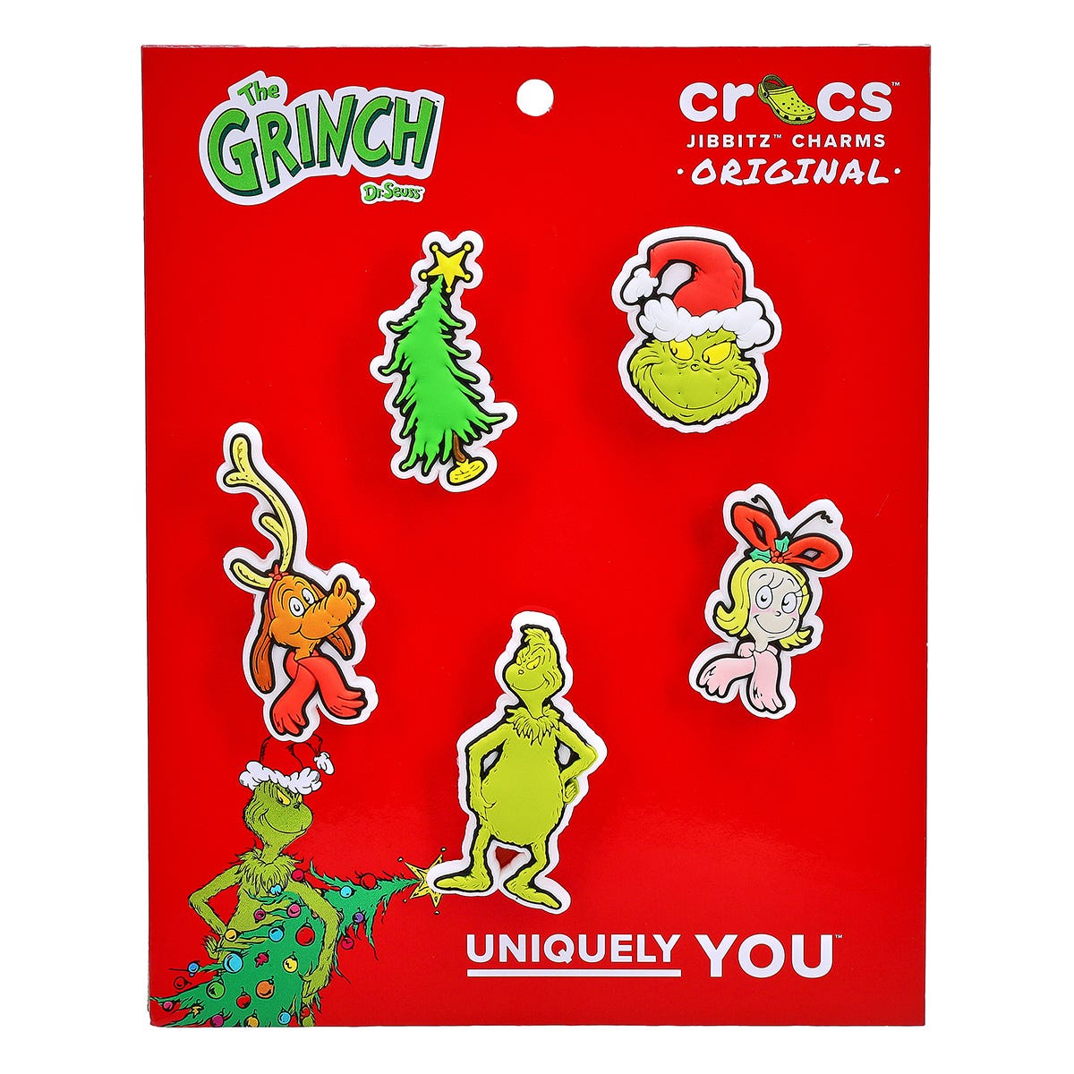 Jibbitz The Grinch 5 Pack