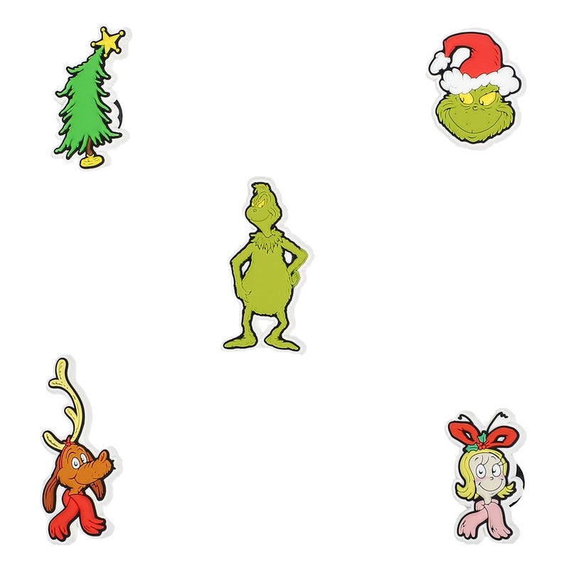 Jibbitz The Grinch 5 Pack
