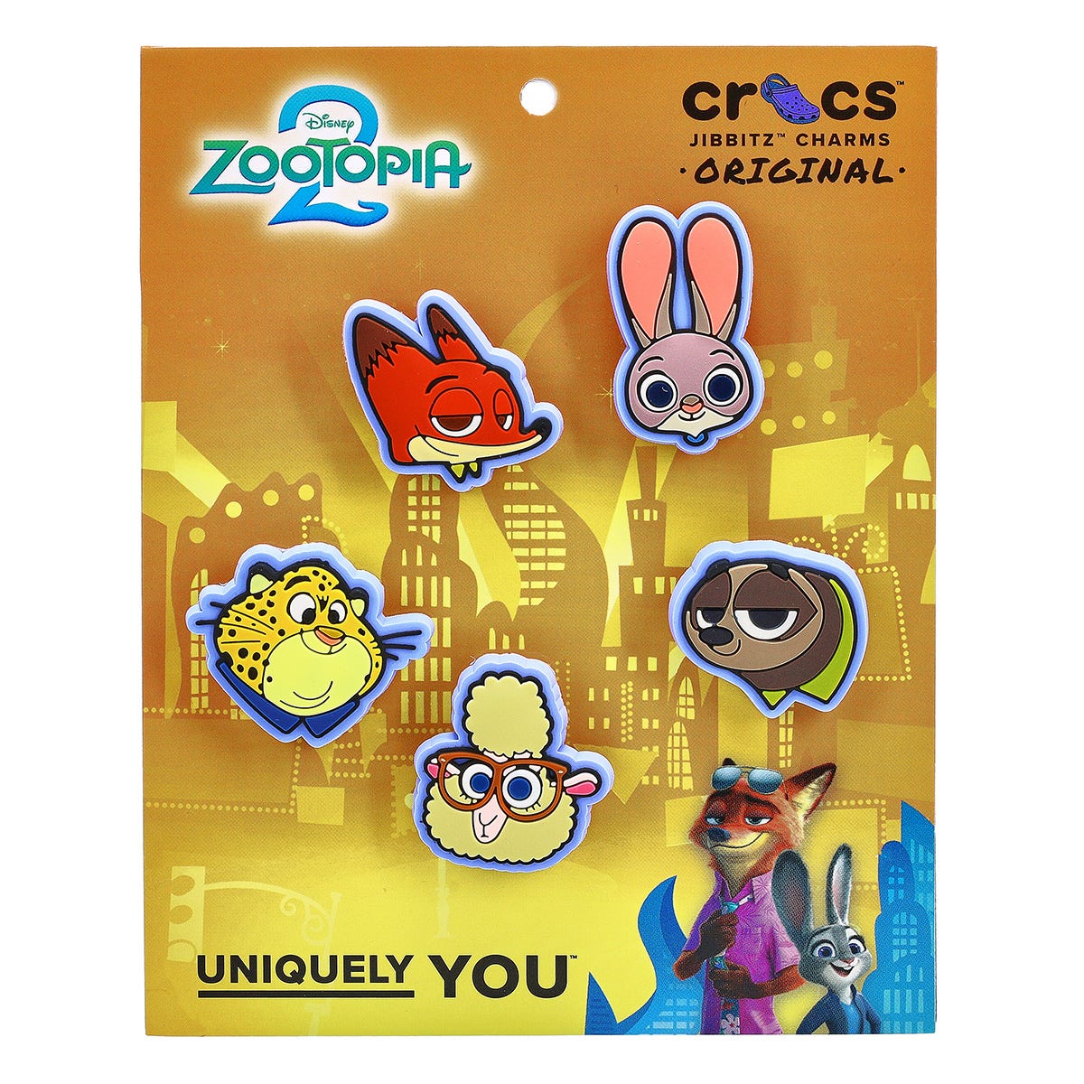 Jibbitz Zootopia 5 Pack