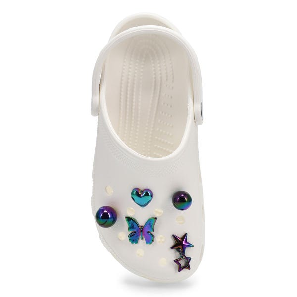Jibbitz Iridescent Meta 5 Pack