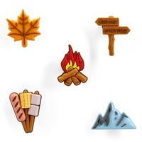 Jibbitz Adventure Camper 5 Pack