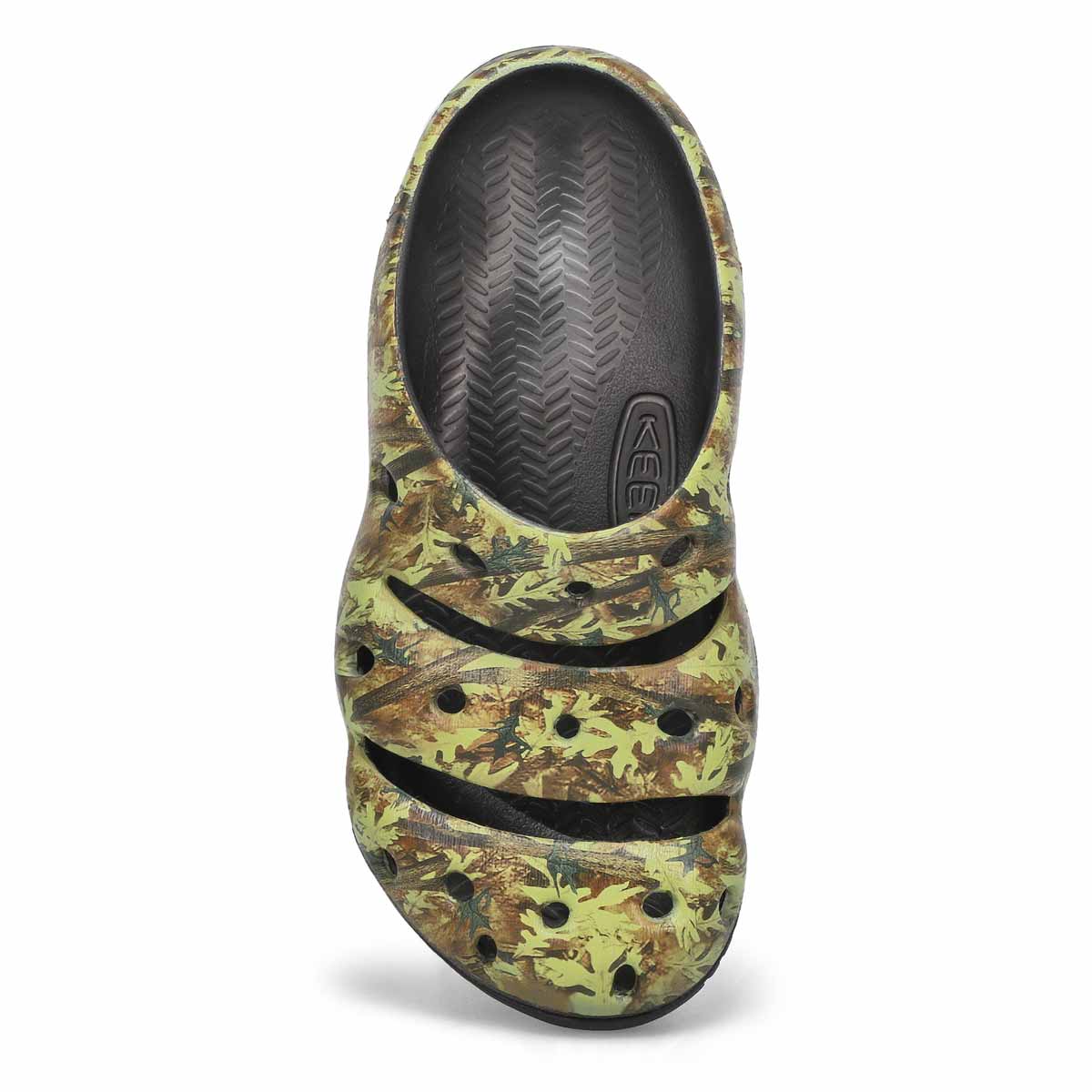 Keen Men's Yogui Arts Clog - Camo Green | SoftMoc.com