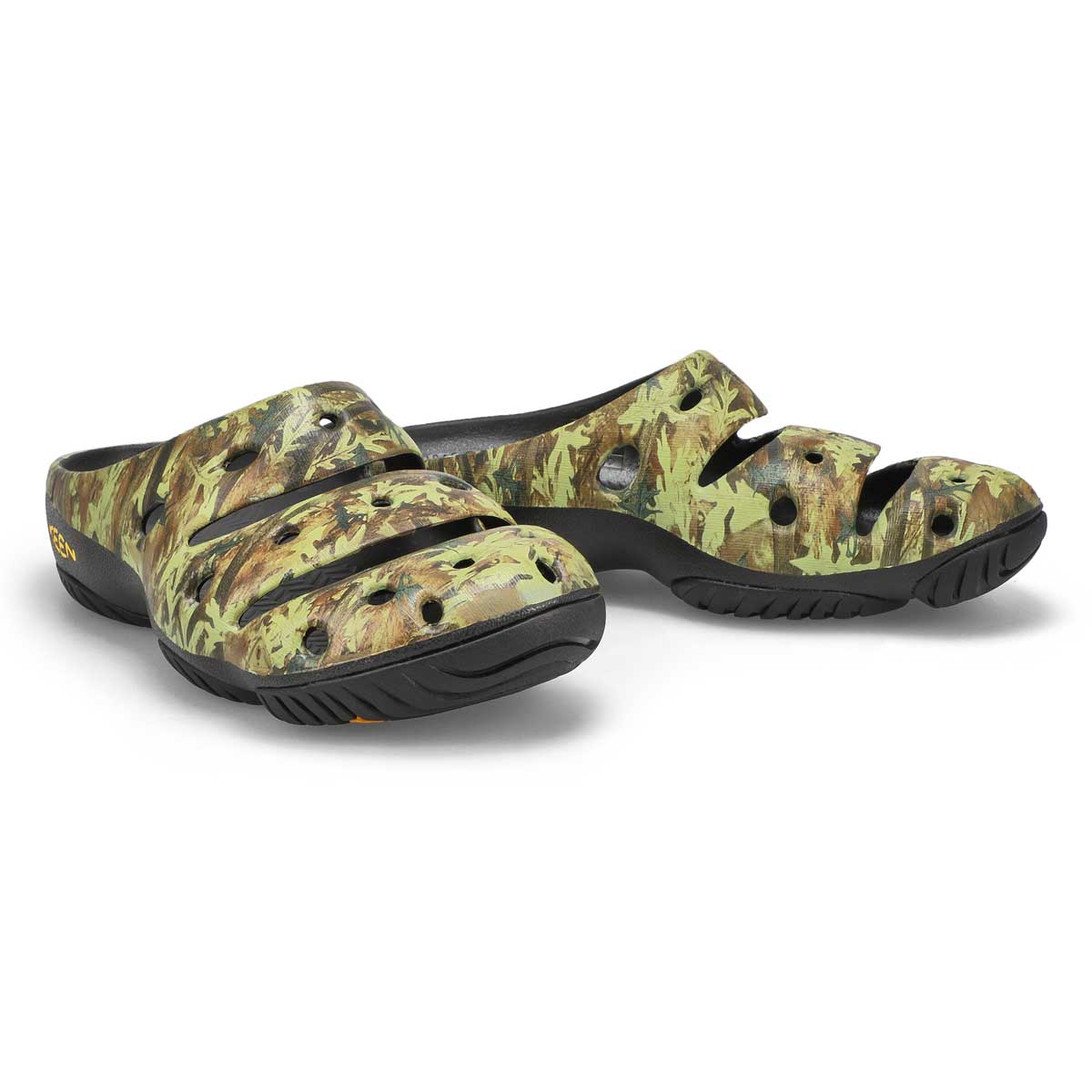 Men's Yogui Arts Clog - Camo Green