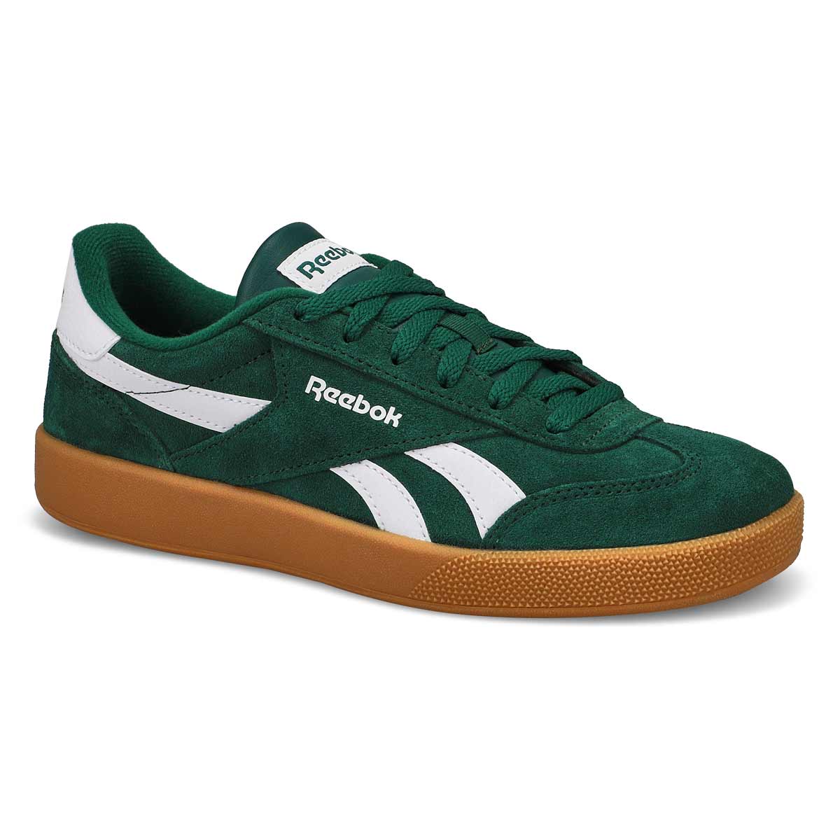 Women's Smash Edge Lace Up Sneaker - Dark Green/White/Gum