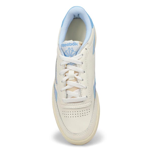 Women's Club C Revenge Vintage Lace Up Sneaker - Chalk/Y2kBlue/Recovery Blue