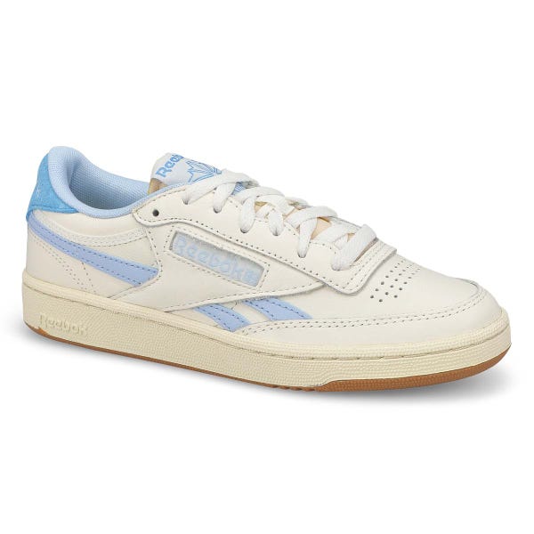 Women's Club C Revenge Vintage Lace Up Sneaker - Chalk/Y2kBlue/Recovery Blue