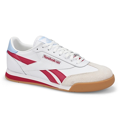 Mns Campio XT Lace Up Sneaker - White/Very Berry/Y2K Blue