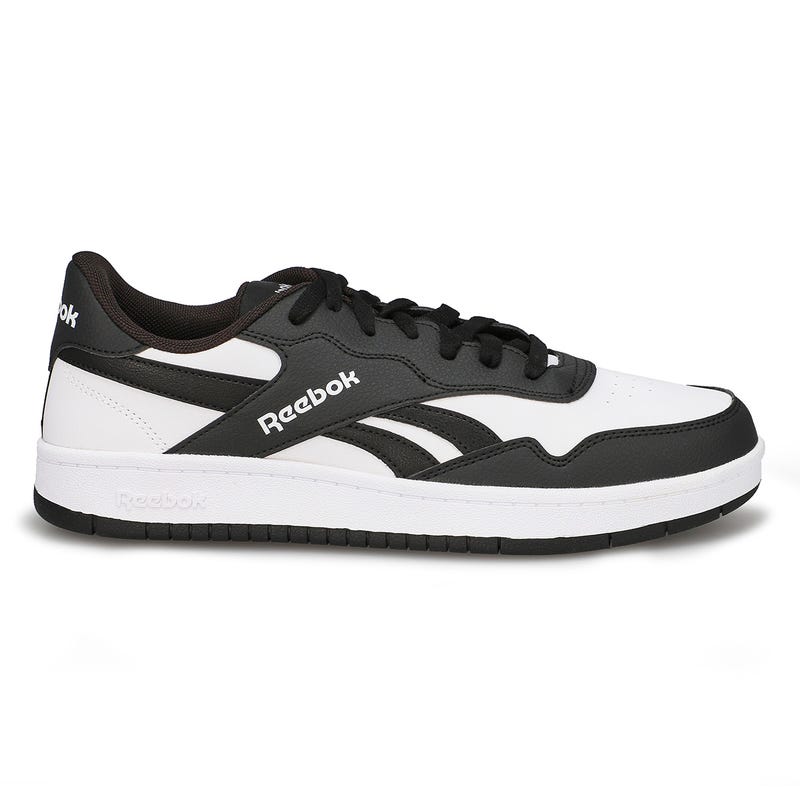 Men's BB 1000 Lace Up Sneaker - White/White/Black