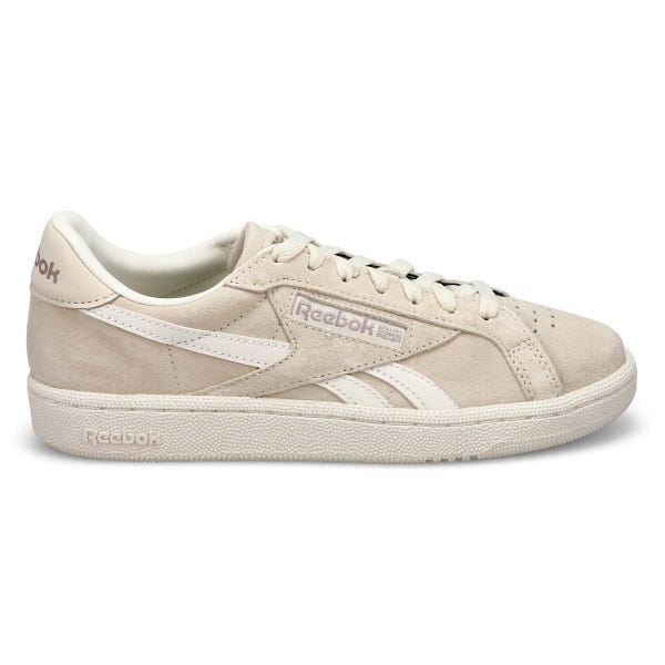 Women's  Club C Grounds UK Lace Up Sneaker - Vintage Chalk/Chalk/Sand