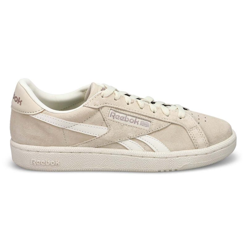 Women's  Club C Grounds UK Lace Up Sneaker - Vintage Chalk/Chalk/Sand