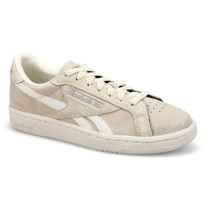 Women's  Club C Grounds UK Lace Up Sneaker - Vintage Chalk/Chalk/Sand