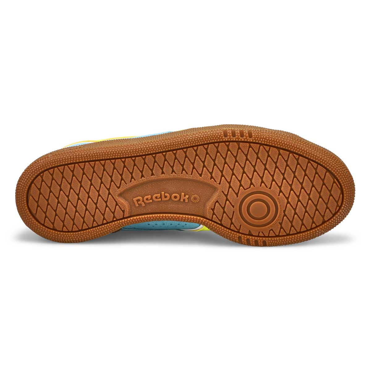 Women's Club C Grounds UK Lace Up Sneaker - Digital Blue/Solar Acid Yellow/Gum