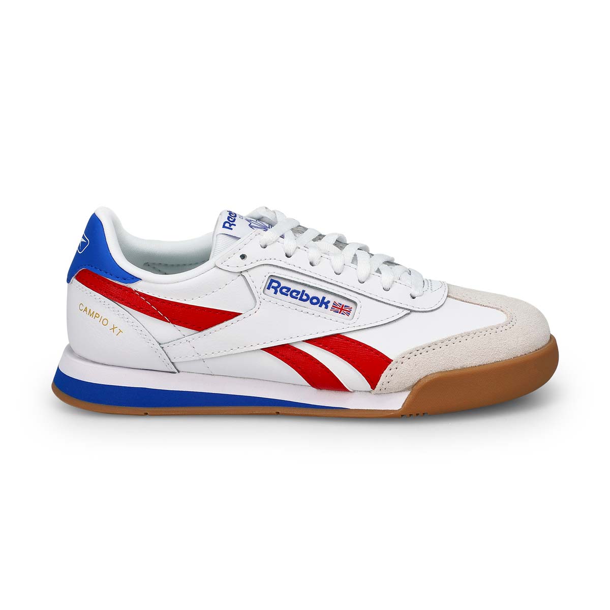 Kids'  Campio XT Lace Up Sneaker - White/Black/Barely Grey/Gum