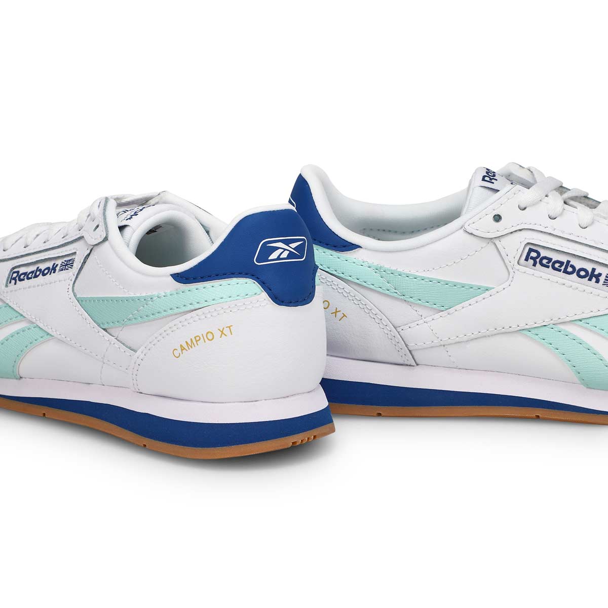 Kids'  Campio XT Lace Up Sneaker - White/Aqua/Blue/Grey
