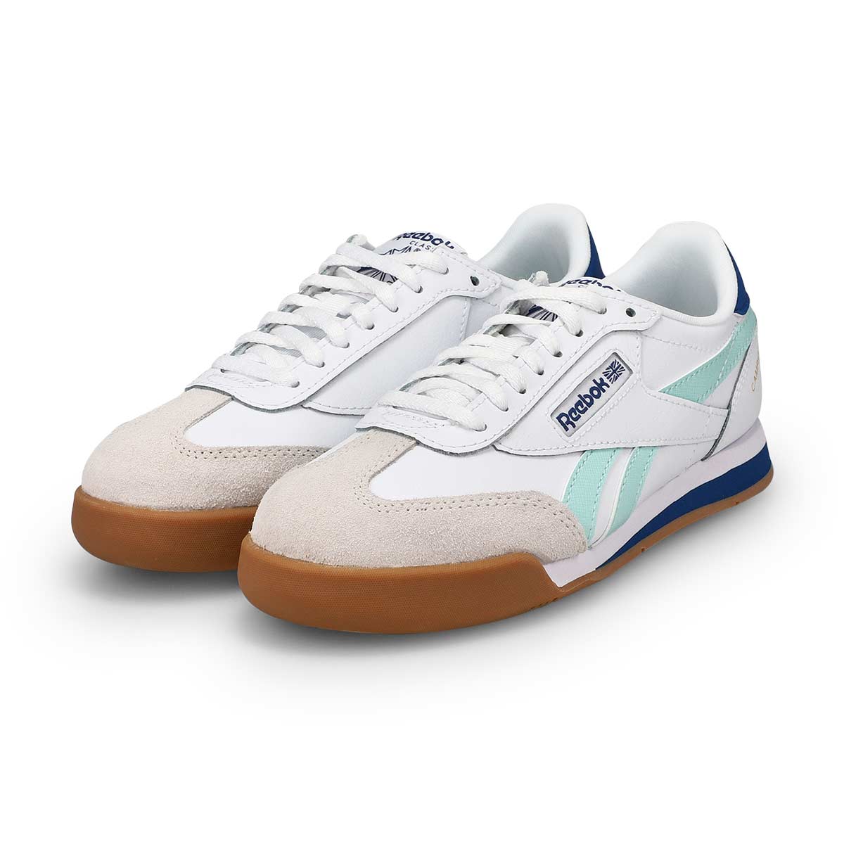 Kids'  Campio XT Lace Up Sneaker - White/Aqua/Blue/Grey