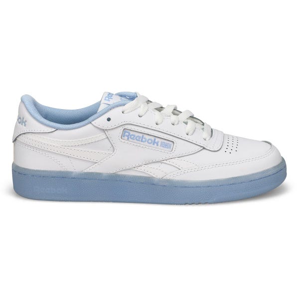 Women's Club C Revenge Lace Up Sneaker - White/White/Y2Blue