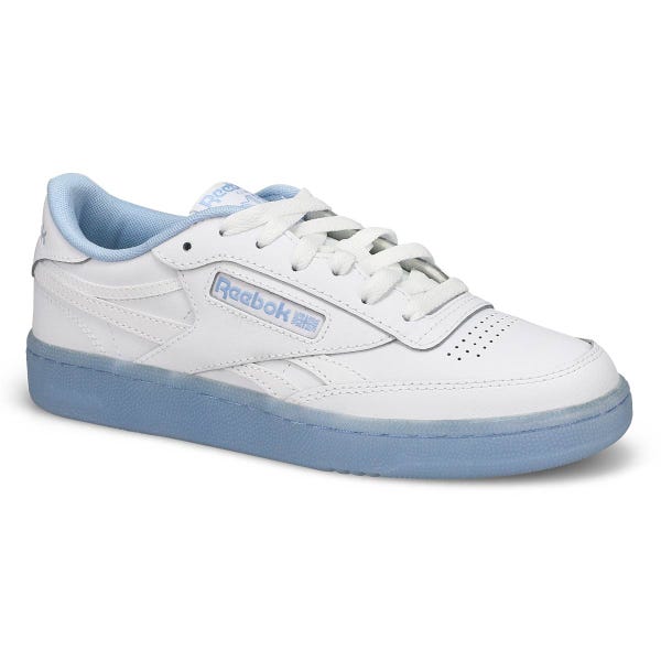 Women's Club C Revenge Lace Up Sneaker - White/White/Y2Blue