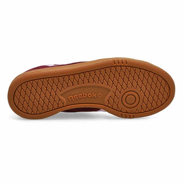 Women's Club C Grounds UK Lace Up Sneaker - Black Cherry/Digital Gleam