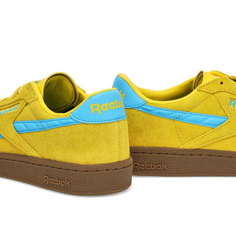 Women's Club C Grounds UK Lace Up Sneaker - Golden Haze/Future Cyan/Gum