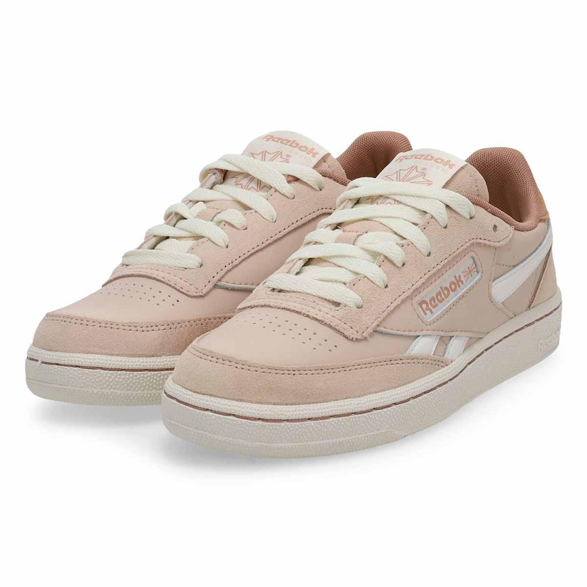 Baskets à lacets CLUB C REVENGE II, argile discret/argile rose/craie, femmes