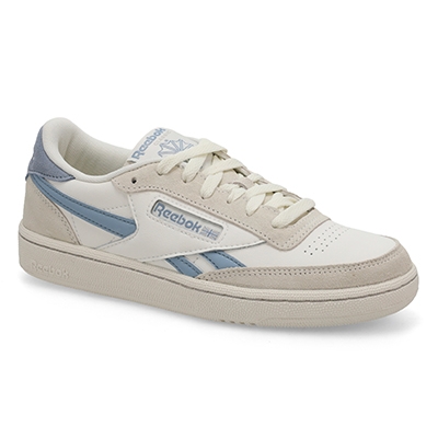 Lds Club C Revenge II Lace Up Sneaker - Chalk/Leisure Blue