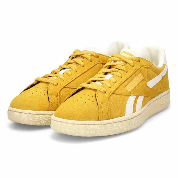 Baskets à lacets CLUB C GROUNDS UK, or/blanc papier/craie, hommes