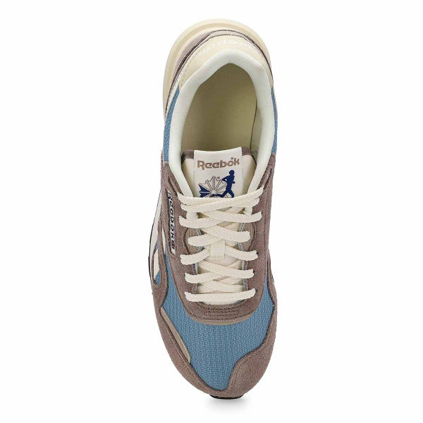Men's Classic Nylon 89 Lace Up Sneaker - Gritty Grey/Leisure Blue/Chalk