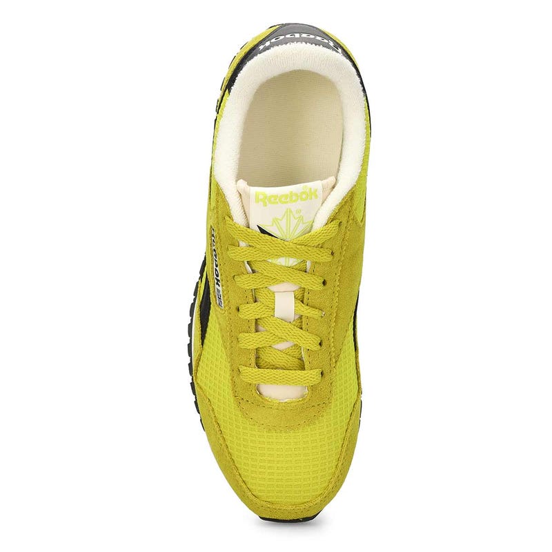 Baskets à lacets CLASSIC AZ, jaune torsadé/craie/noir, femmes