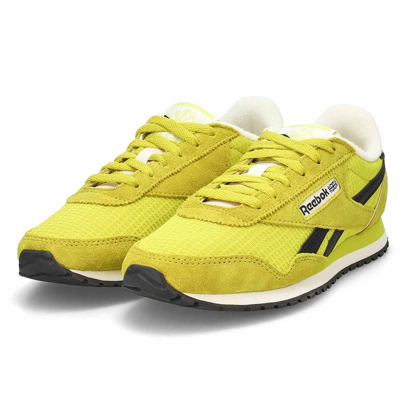 Baskets à lacets CLASSIC AZ, jaune torsadé/craie/noir, femmes