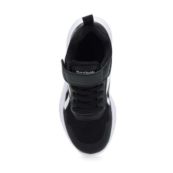 Kids'  Rush Runner Sneaker - Black/Black/White