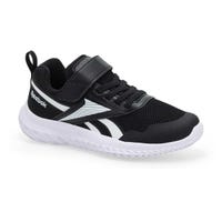 Kids'  Rush Runner Sneaker - Black/Black/White