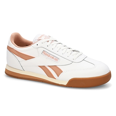 Lds Campio XT Lace Up Sneaker - White/Pink Clay/Gum
