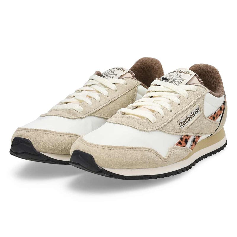 Baskets à lacets CLASSIC AZ, craie/beige/gris, femmes