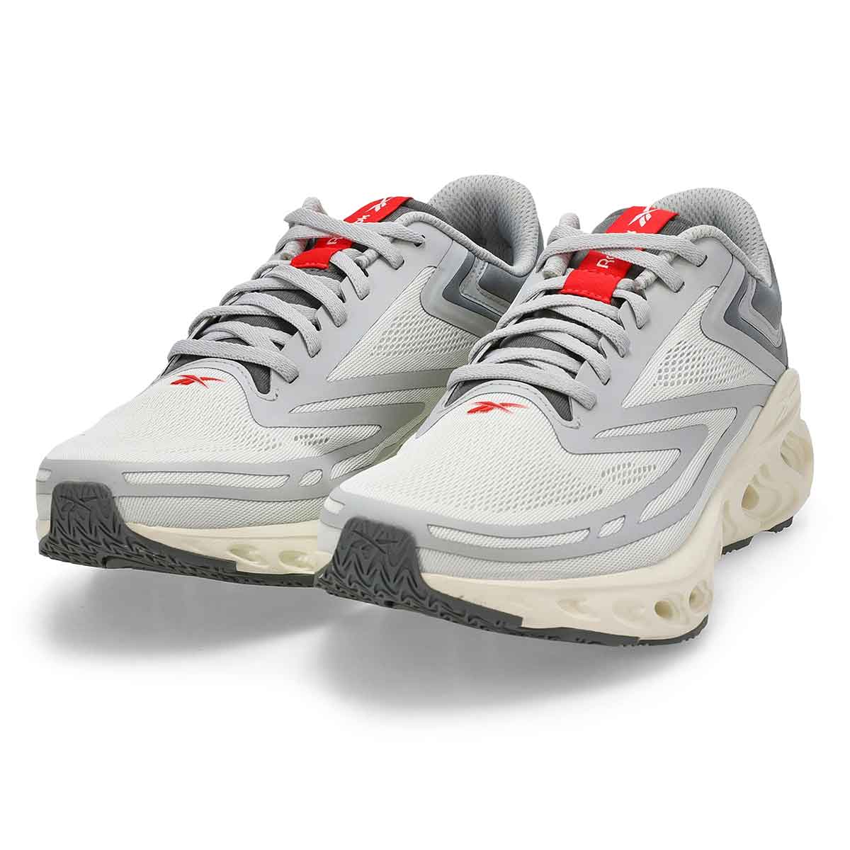 Mens' Fuel Flex Run Performance Sneaker - Barely Grey/ Grey 1/ Chalk