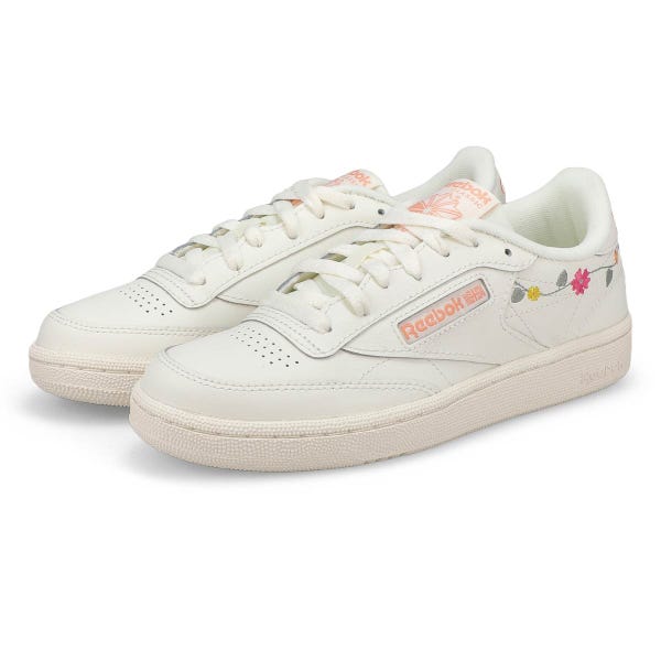 Women's  Club C 85 Vintage Daisies Lace Up Sneaker