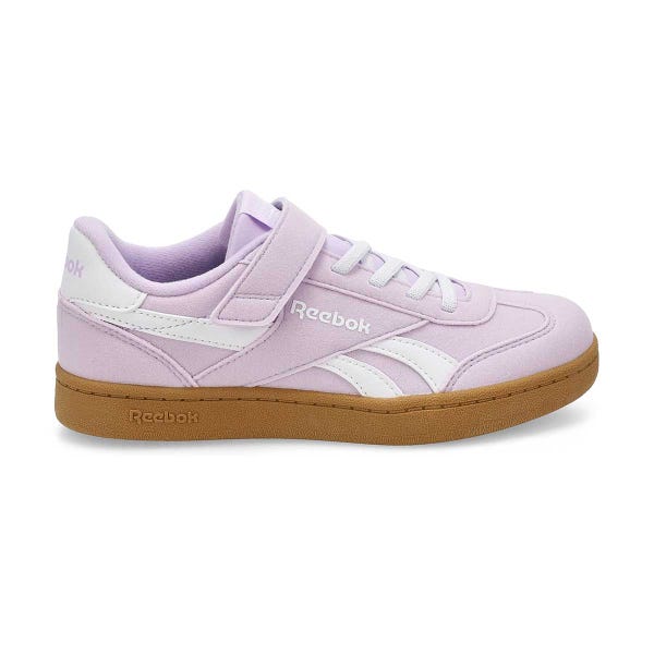 Girls Smash Edge Lace Up Sneaker - Digital Gleam/White/Gum