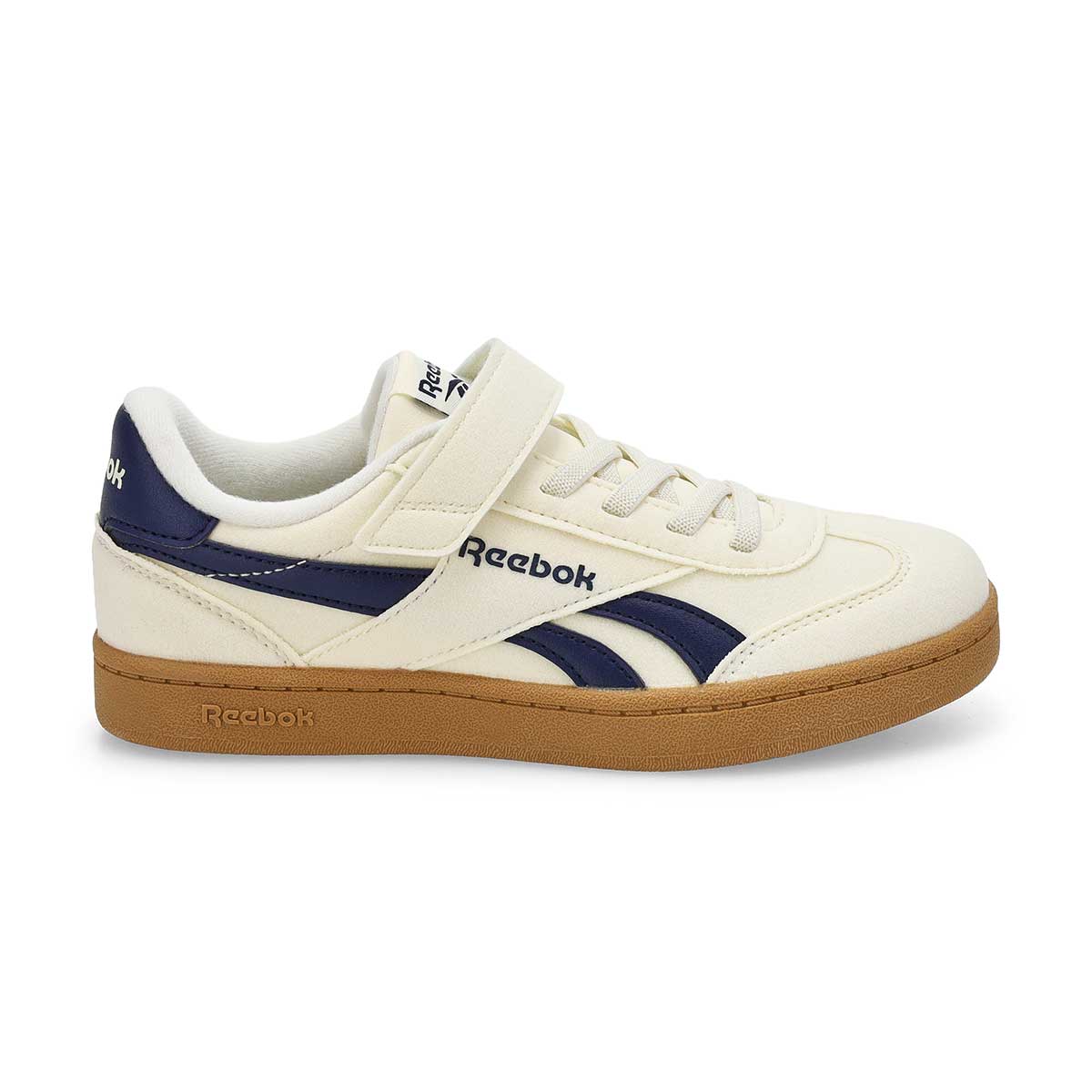 Kid's Smash Edge Lace Up Sneaker - Vintage Chalk/Vector Navy/Gum