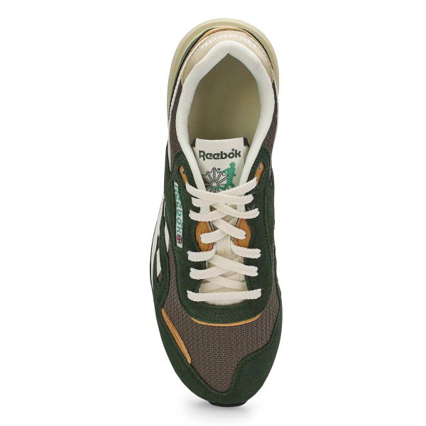 Men's Classic Nylon 89 Lace Up Sneaker - Grit Green/Trek Grey/Chalk