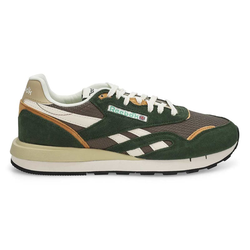 Men's Classic Nylon 89 Lace Up Sneaker - Grit Green/Trek Grey/Chalk