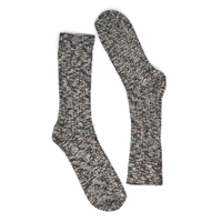 Chaussettes COTTON SLUB, noir/blanc, femmes