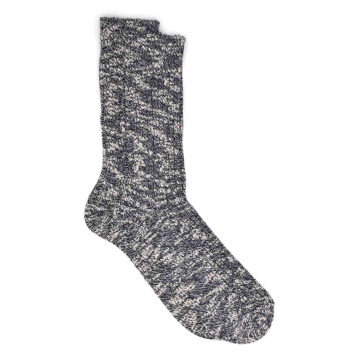 Chaussettes COTTON SLUB, bleu/blanc, femmes