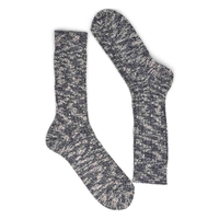 Chaussettes COTTON SLUB, bleu/blanc, femmes