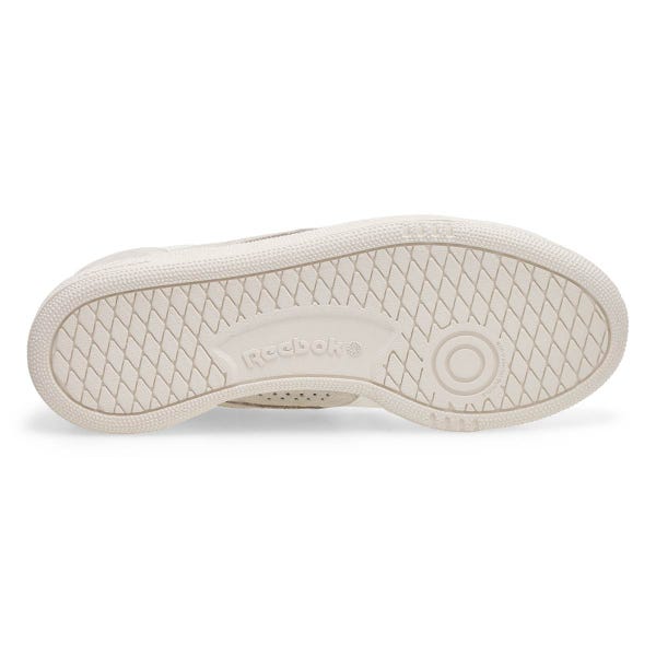 Women's  Club C Grounds UK Suede Sneaker - Soft Grey/Chalk