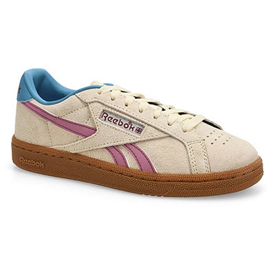 Baskets en suède CLUB C GROUNDS UK, beige vieilli/baies/résine, femmes