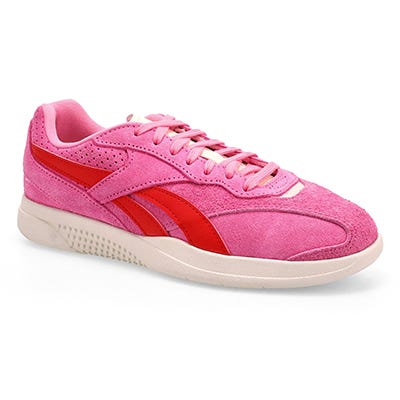 Baskets en suède HAMMER STREET, rose/craie/rouge sport, femmes