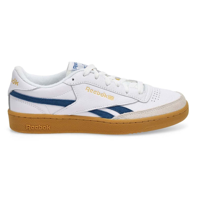 Men's Club C Vintage Sneaker - White/Athletic Blue/Gum