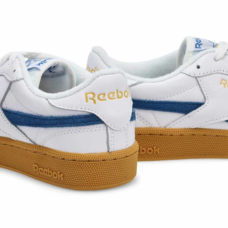 Men's Club C Vintage Sneaker - White/Athletic Blue/Gum